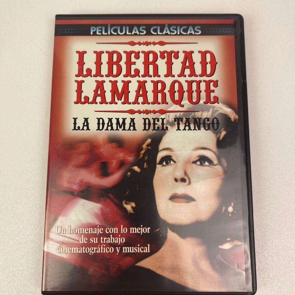Libertad Lamarque La Dama Del Tango‎ 2002 Spanish Drama Tall Case DVD